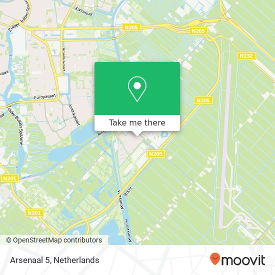 Arsenaal 5, Arsenaal 5, 2141 MS Vijfhuizen, Nederland map