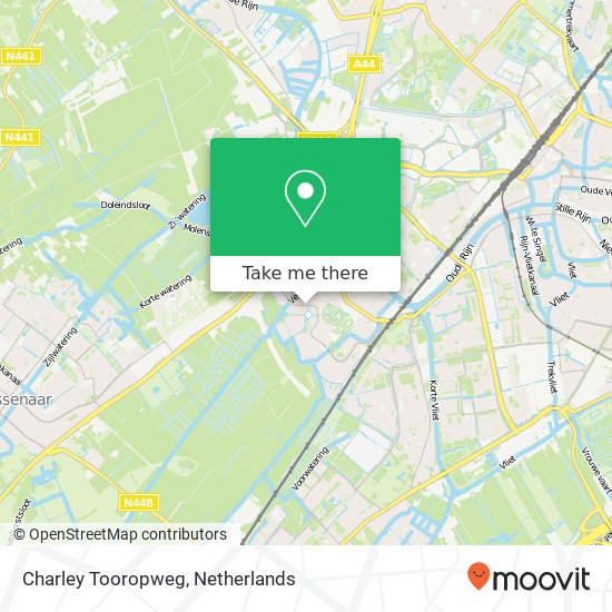 Charley Tooropweg, Charley Tooropweg, 2331 Leiden, Nederland map