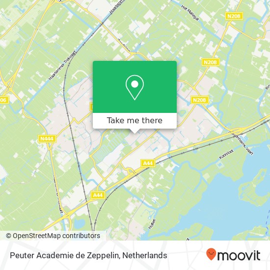 Peuter Academie de Zeppelin, Smirnoffstraat 15 map