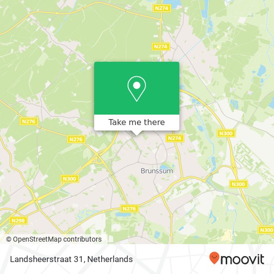 Landsheerstraat 31, 6441 EP Brunssum map