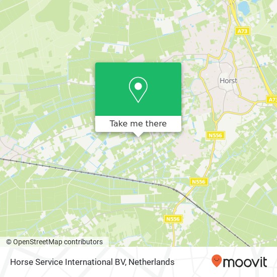 Horse Service International BV, Hazenkampweg 8A map