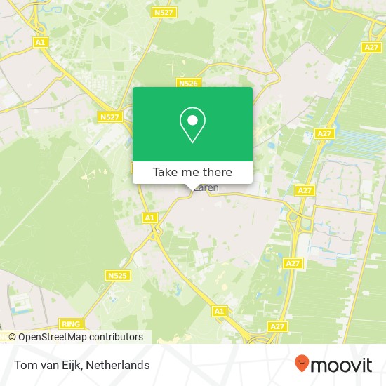 Tom van Eijk, Burgemeester van Nispenstraat map