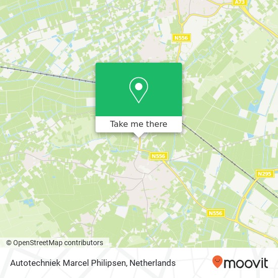 Autotechniek Marcel Philipsen, Horsterweg 17 map