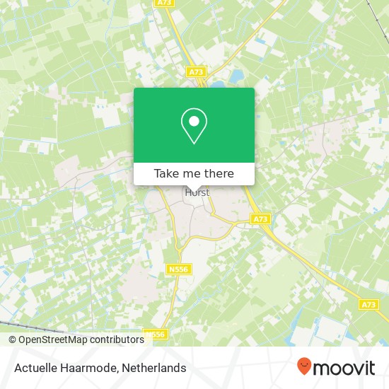 Actuelle Haarmode, Kerkstraat 2A map