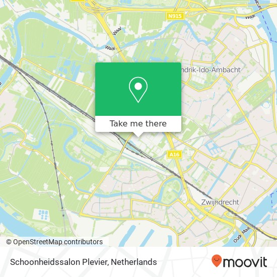 Schoonheidssalon Plevier, Winkelhaak 11 map