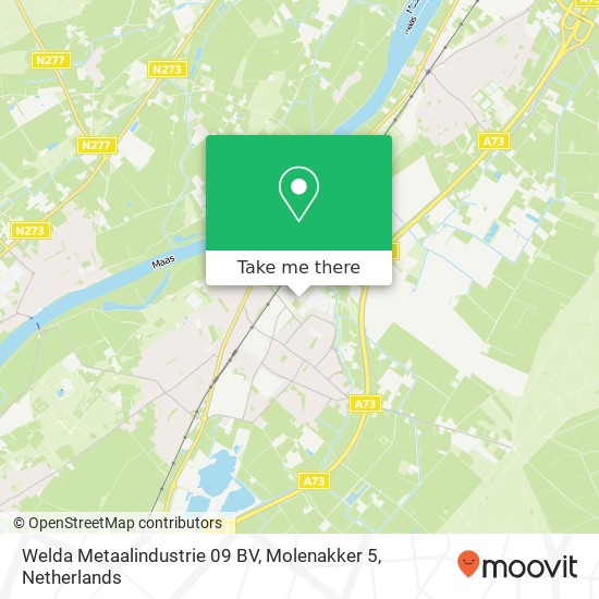 Welda Metaalindustrie 09 BV, Molenakker 5 map