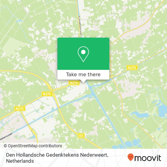 Den Hollandsche Gedenktekens Nederweert, Pannenweg 136 Karte