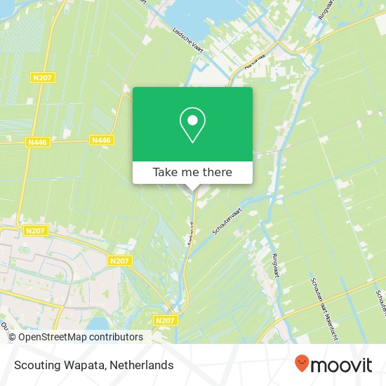 Scouting Wapata, Westkanaalweg 120 Karte