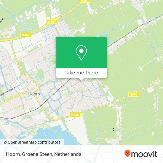 Hoorn, Groene Steen map