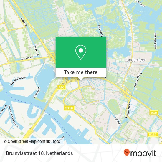 Bruinvisstraat 18, 1035 HE Amsterdam map