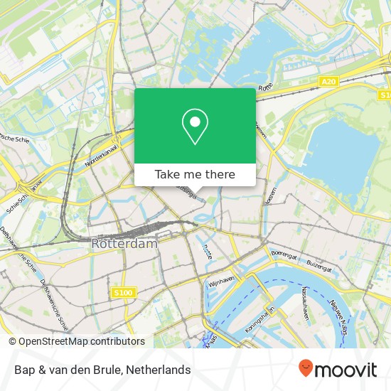 Bap & van den Brule, Noordsingel map