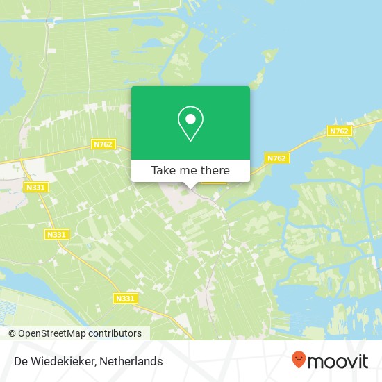 De Wiedekieker, Kloosterweg 32 map