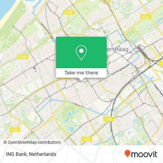 ING Bank, Paul Krugerlaan 210 map