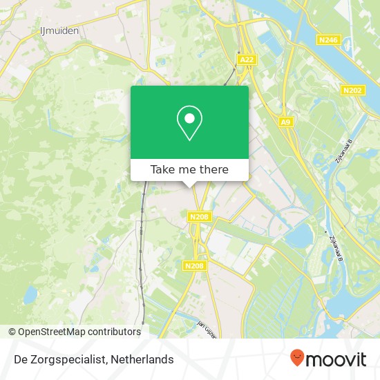 De Zorgspecialist, Crocusstraat 1 map