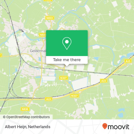 Albert Heijn, Randweg 2 Karte