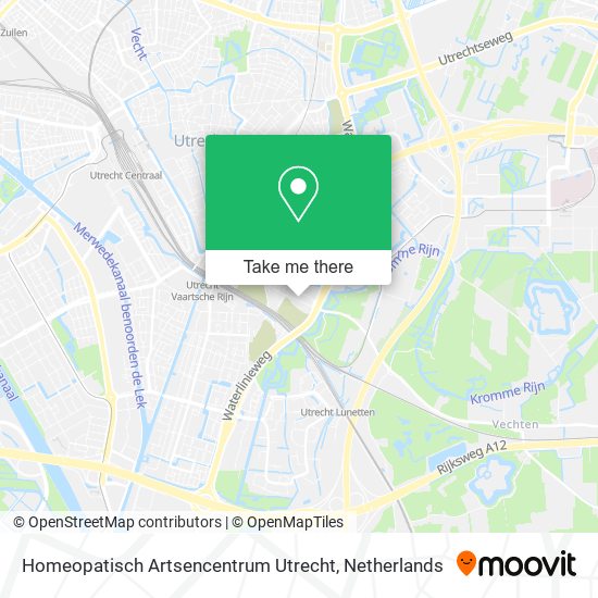 Homeopatisch Artsencentrum Utrecht Karte