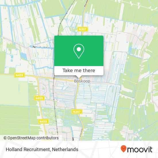 Holland Recruitment map