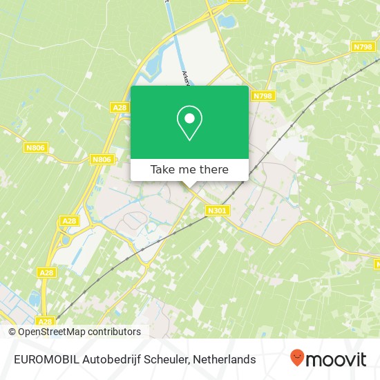 EUROMOBIL Autobedrijf Scheuler, Van Middachtenstraat 2 map