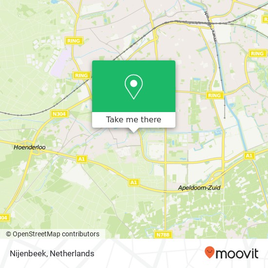 Nijenbeek, Nijenbeek, 7339 Ugchelen, Nederland Karte