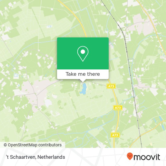 't Schaartven, 5825 Boxmeer map