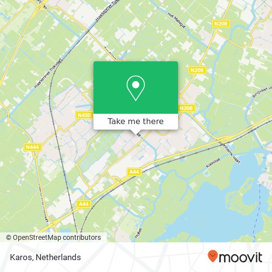 Karos, Karos, 2171 MC Sassenheim, Nederland map