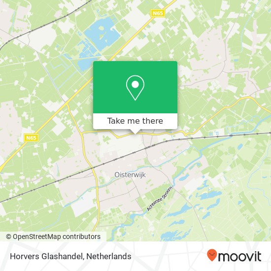 Horvers Glashandel, Belgiëstraat 6 map