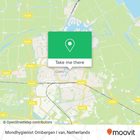 Mondhygienist Ombergen I van, Beatrixlaan 24 map