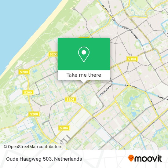 Oude Haagweg 503 map