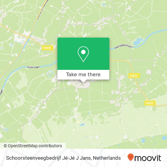 Schoorsteenveegbedrijf Jé-Jé J Jans, Moleneinde 14 map