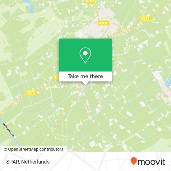 SPAR, Vloetweg 6 map