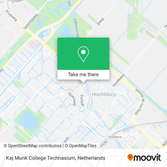 Kaj Munk College Technasium map