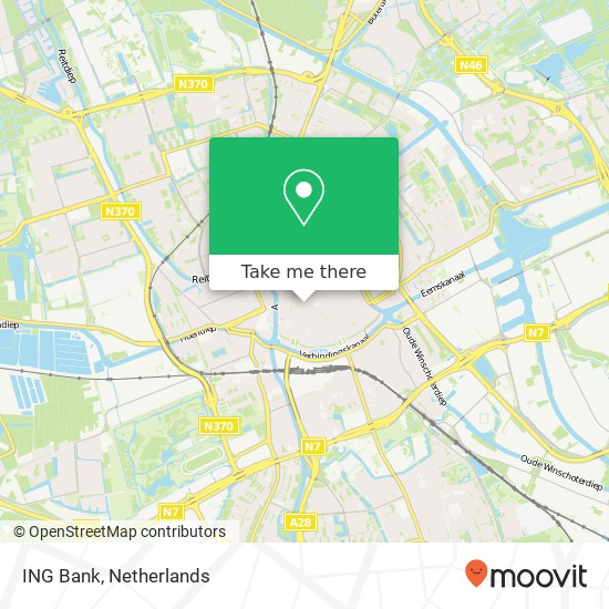 ING Bank, Akerkhof 1 map