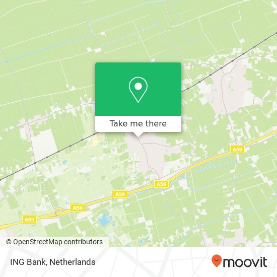 ING Bank, Kerkstraat 8 map