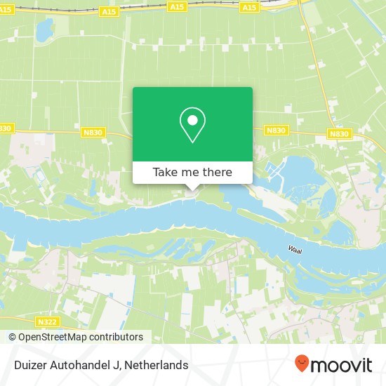 Duizer Autohandel J, Kerkesteeg 1 map