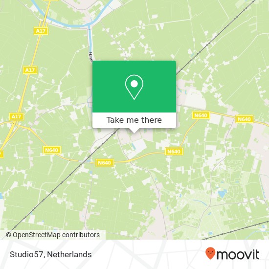 Studio57, Moerasbos map