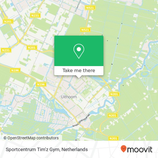 Sportcentrum Tim'z Gym, Arthur van Schendellaan 100A map