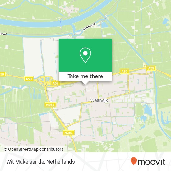 Wit Makelaar de, Meester van Coothstraat 1 map