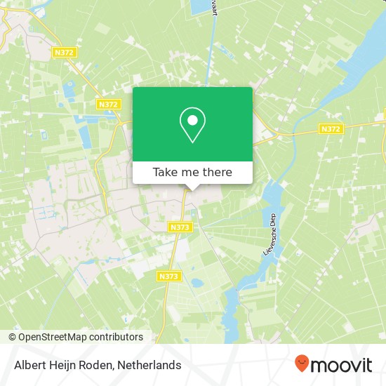 Albert Heijn Roden, Schoolstraat 13 Karte