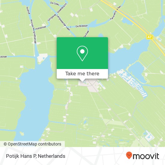 Potijk Hans P, Doumastate 14 map