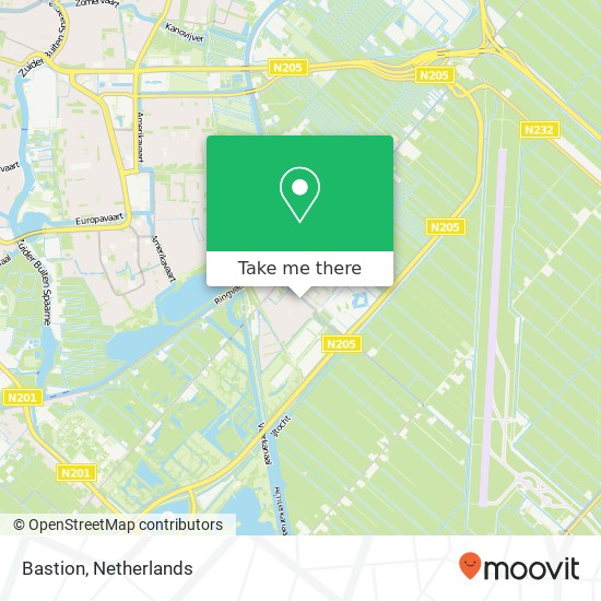 Bastion, Bastion, 2141 Vijfhuizen, Nederland map