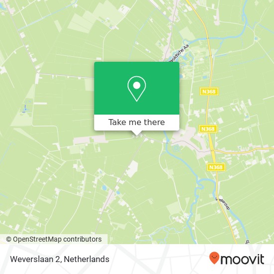 Weverslaan 2, 9698 XT Wedde map