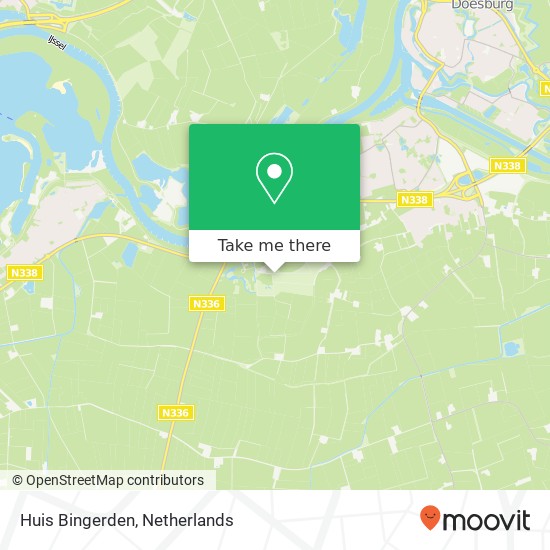 Huis Bingerden map