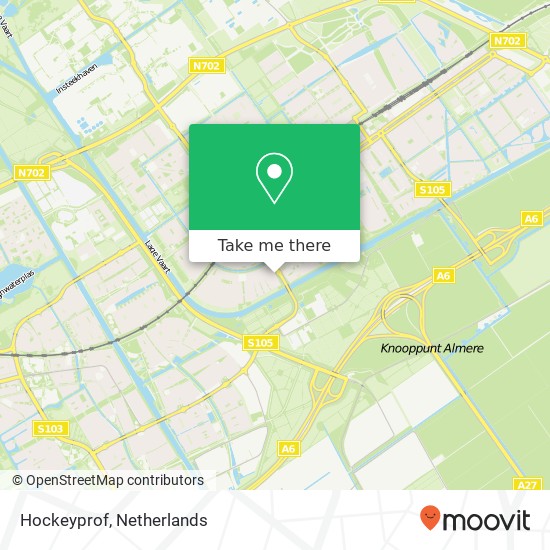 Hockeyprof, Giraffeweg 2 map