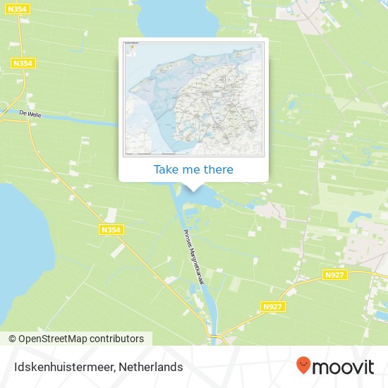 Idskenhuistermeer map