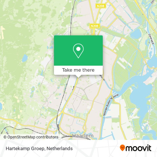 Hartekamp Groep map