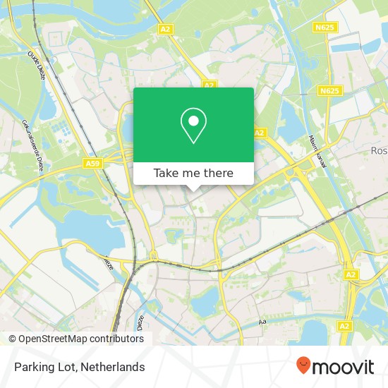 Parking Lot, Rompertcentrum map