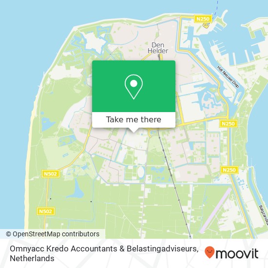 Omnyacc Kredo Accountants & Belastingadviseurs, Drs. F. Bijlweg 7 map