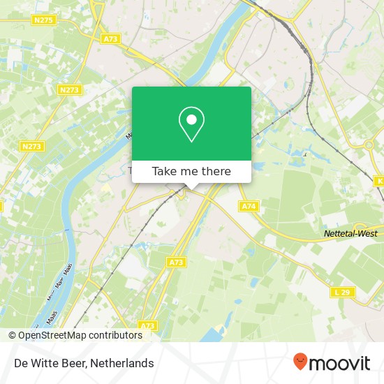 De Witte Beer map