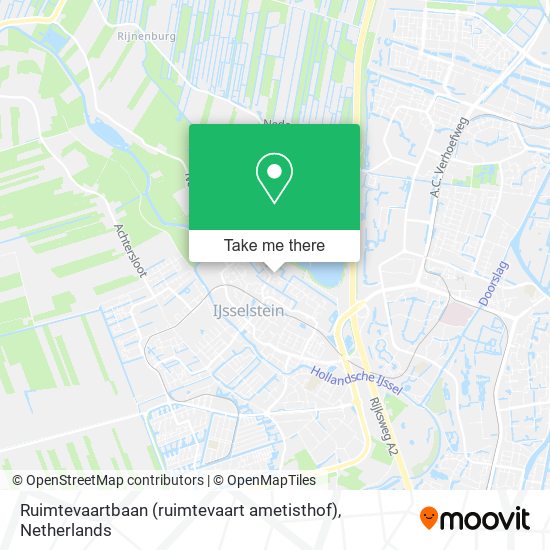 Ruimtevaartbaan (ruimtevaart ametisthof) map