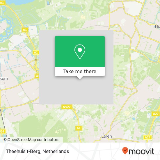 Theehuis t-Berg, Crailoseweg 116 Karte